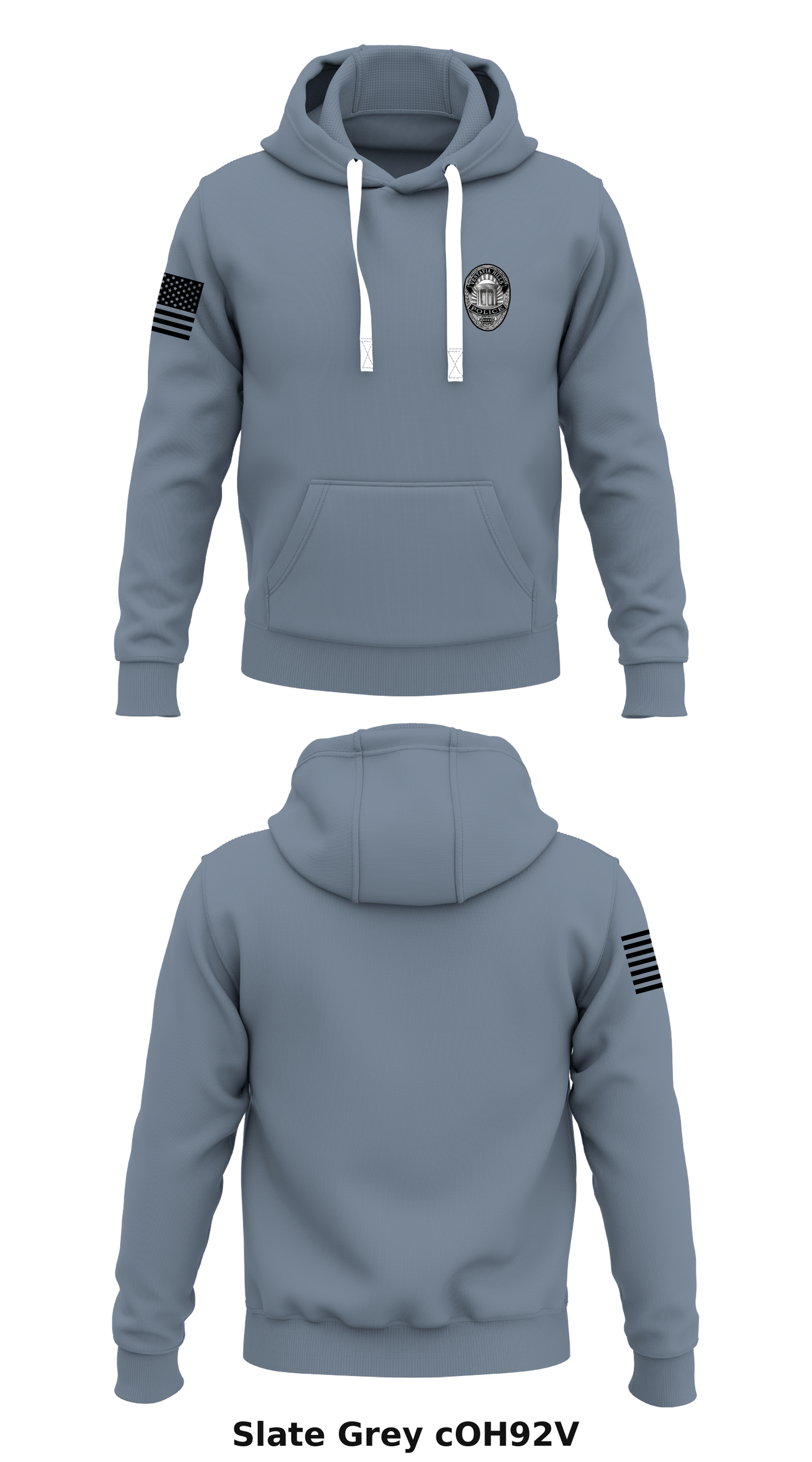 Vestavia Hills Police Department  Store 1  Core Men's Hooded Performance Sweatshirt - cOH92V