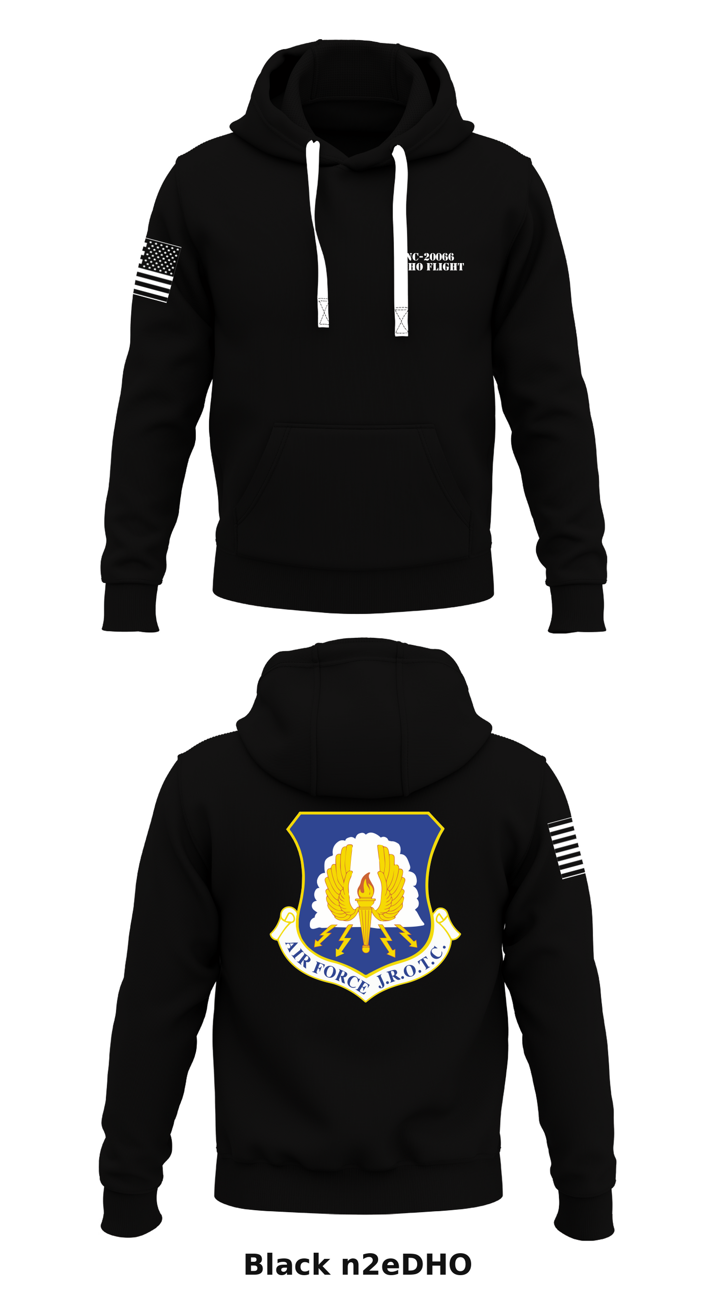 NC-266 ECHO FLIGHT  Store 1  Core Men's Hooded Performance Sweatshirt - n2eDHO
