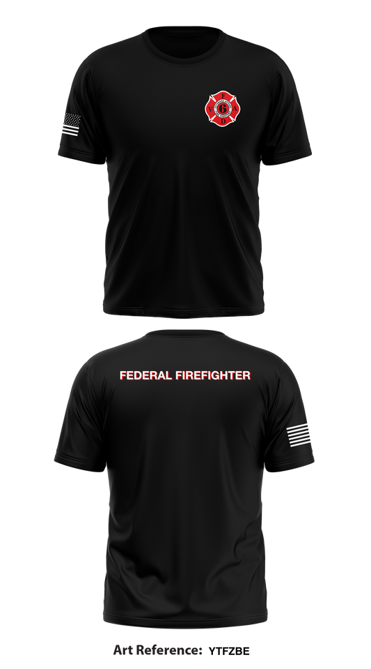 Veteran Affairs Fire Department-Bath, NY Store 1 Core Men's SS Performance Tee - YtFzbe