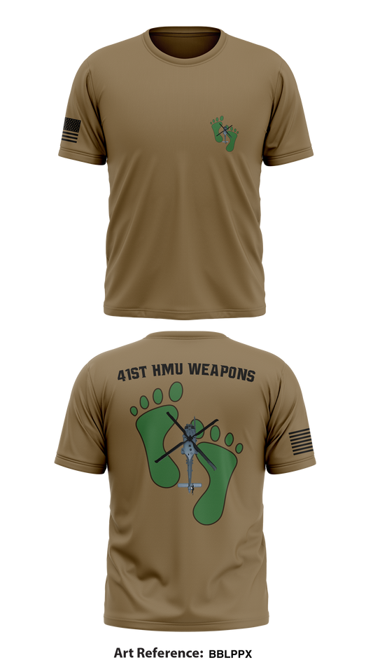 41st HMU Weapons  Store 1 Core Men's SS Performance Tee - bBLppX