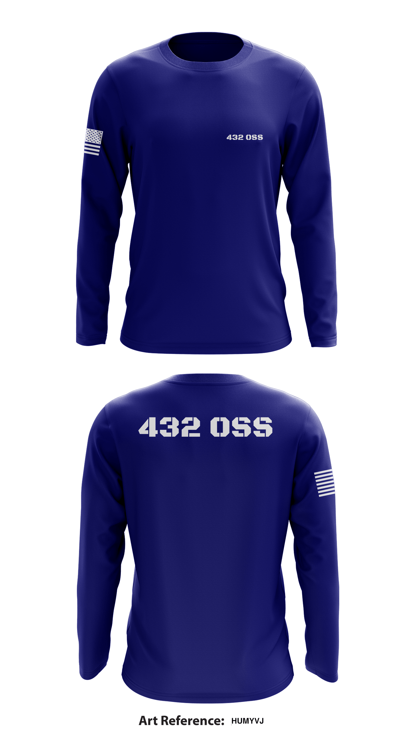 432 OSS Store 1 Core Men's LS Performance Tee - hUMYvj