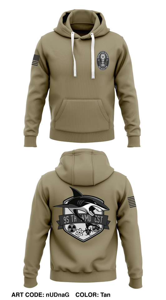 95th WMD CST Store 1  Core Men's Hooded Performance Sweatshirt - nUDnaG