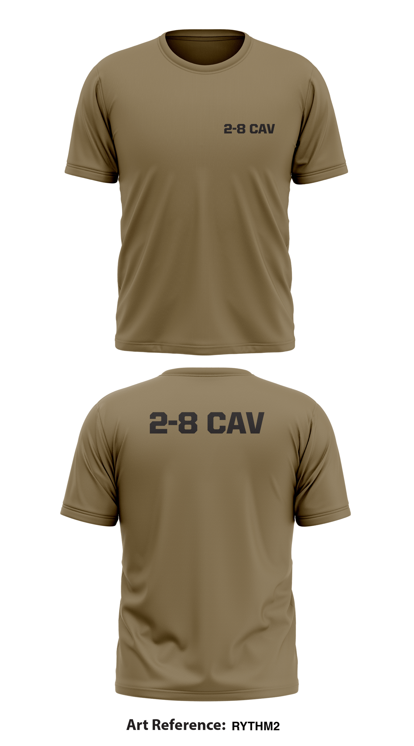 2-8 Cav Store 1 Core Men's SS Performance Tee - RYthM2