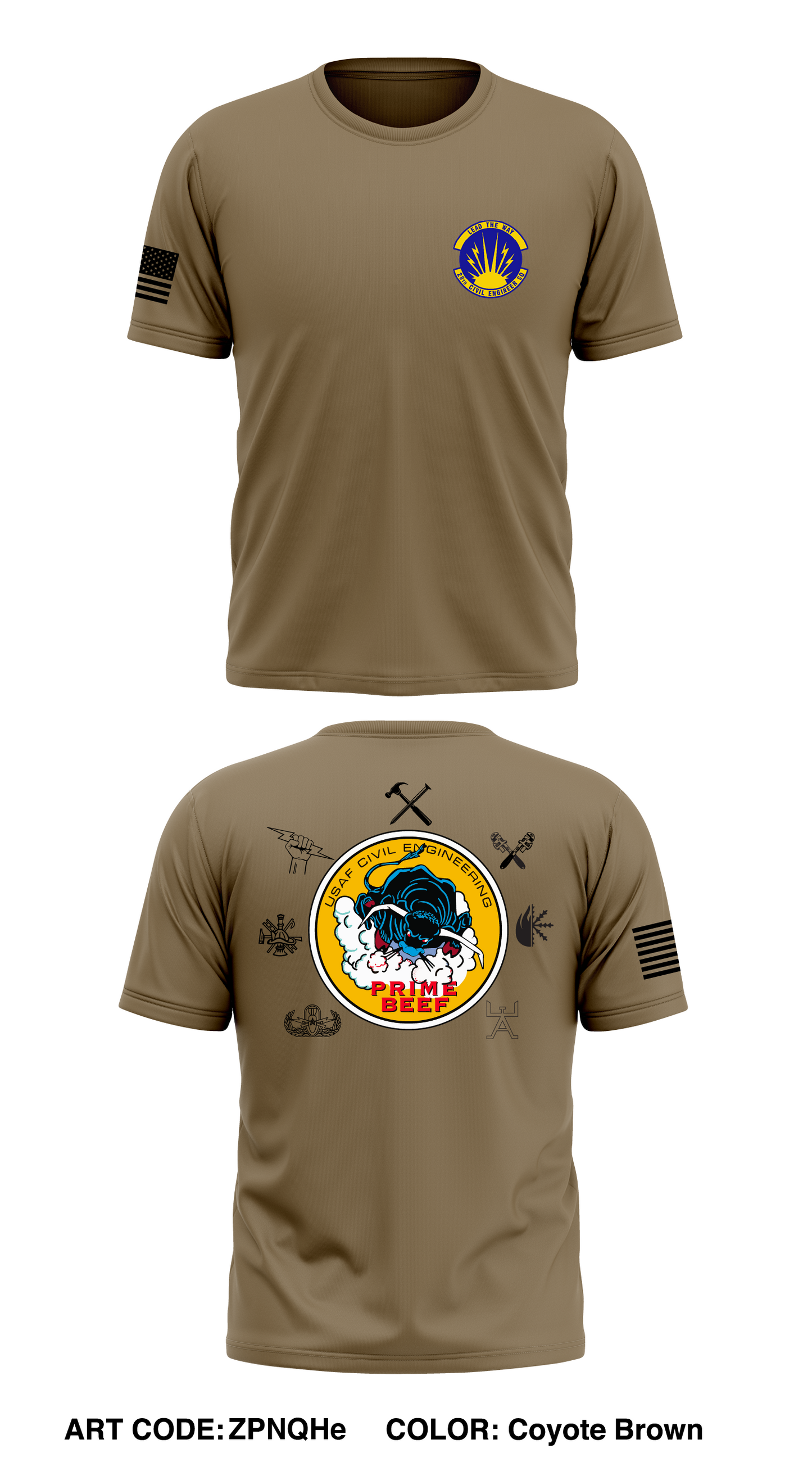 28 CES Store 1 Core Men's SS Performance Tee - ZPNQHe