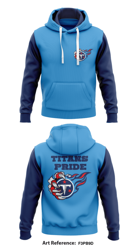North Tampa Titans  Store 1  Core Men's Hooded Performance Sweatshirt - F3pB9d