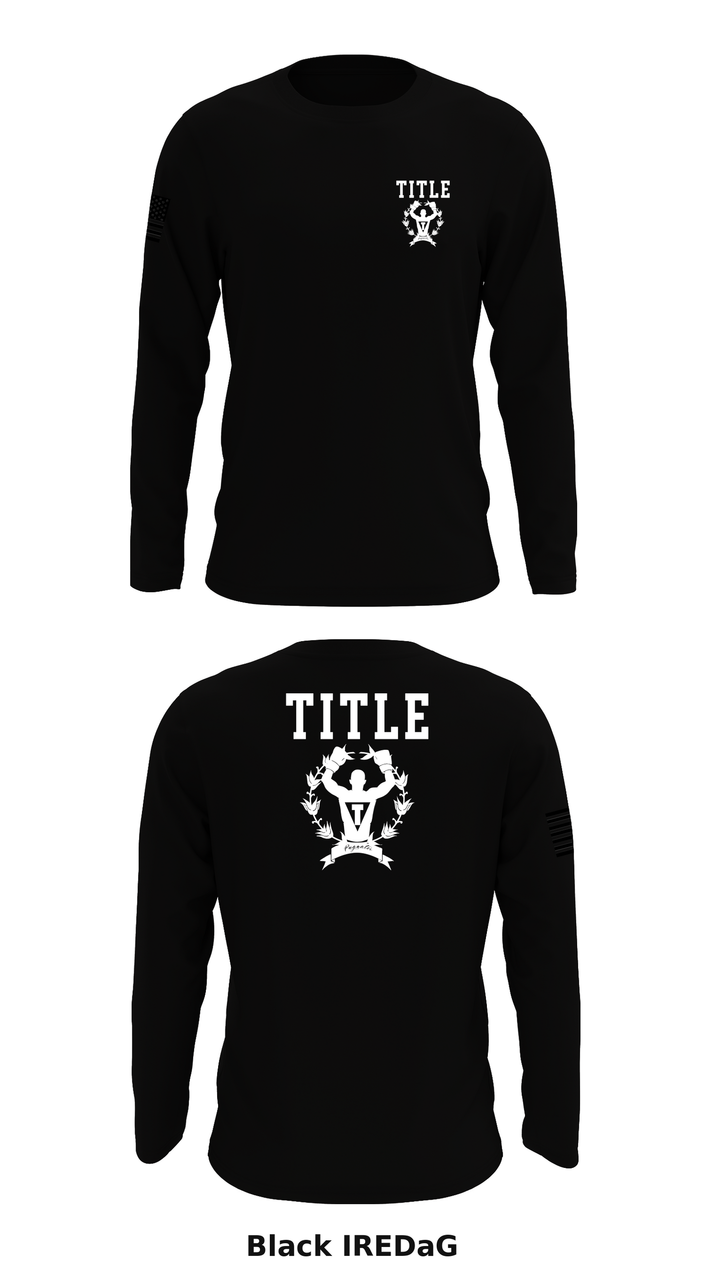 Title Boxing Club Store 1 Core Men's LS Performance Tee - IREDaG