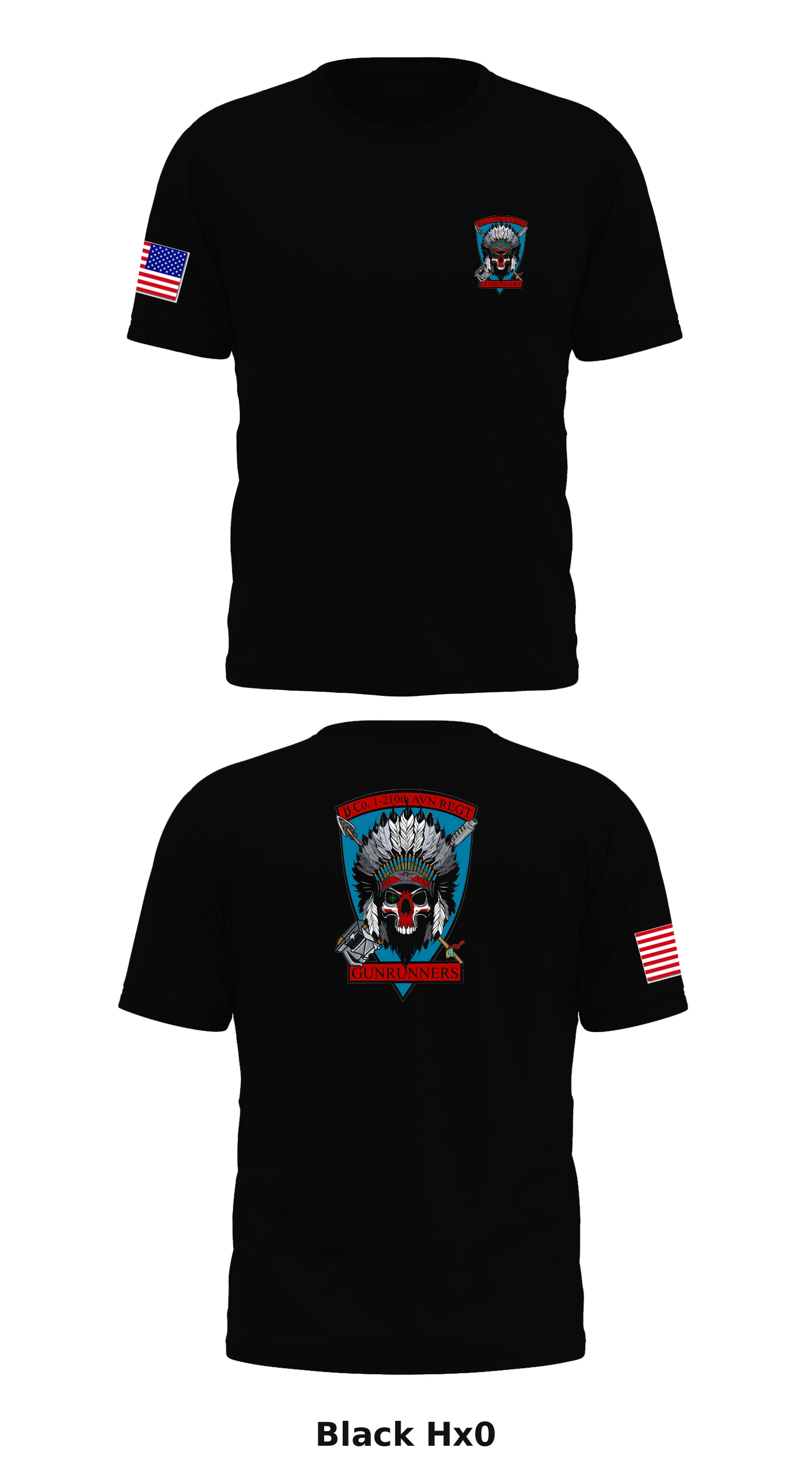 B Co 1-210 Store 1 Core Men's SS Performance Tee - Hx0