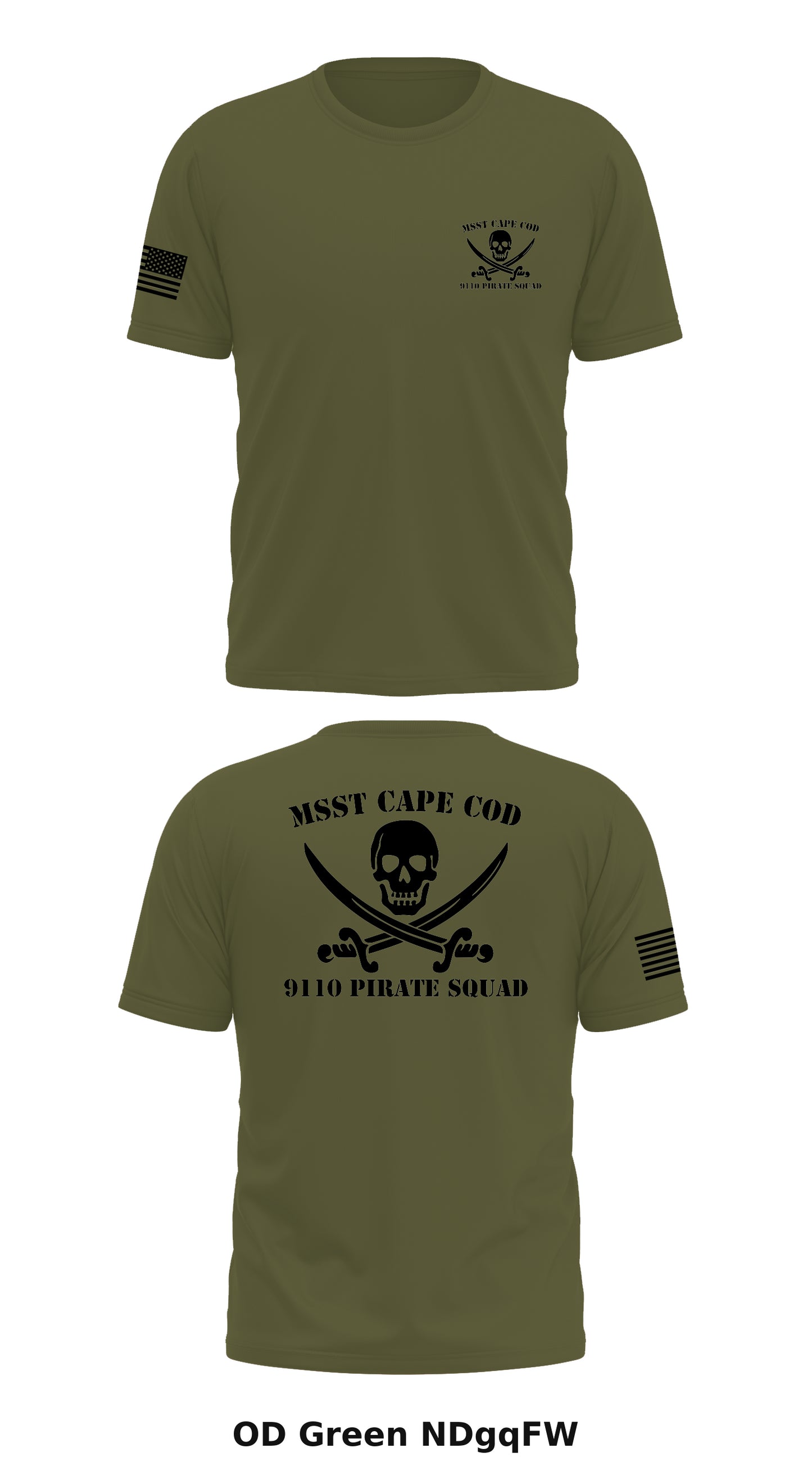 MSST Cape Cod 9110 PIRATE SQUAD  Store 1 Core Men's SS Performance Tee - NDgqFW