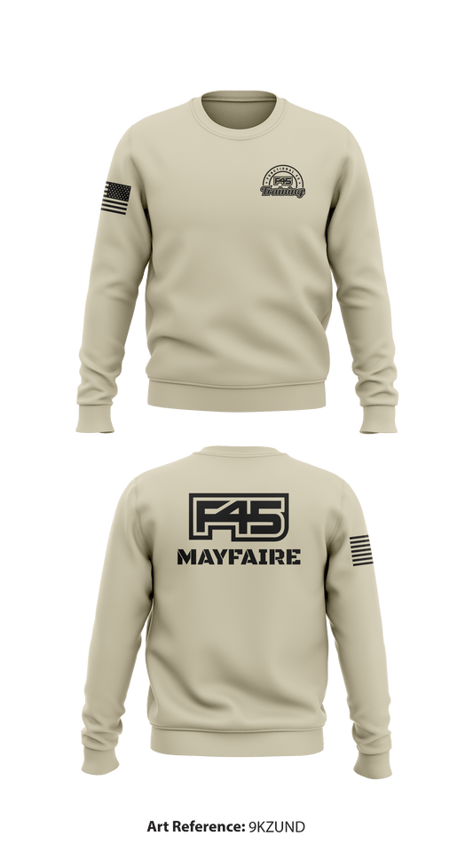 F45 Training Mayfaire Store 1 Core Men's Crewneck Performance Sweatshirt - 9kZuND