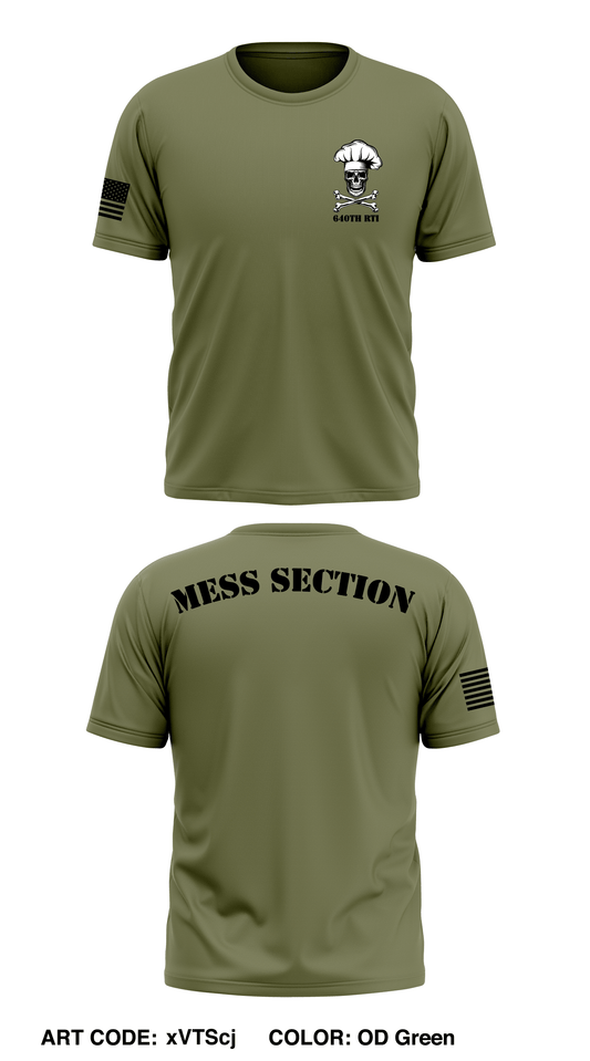 DFAC, 640th RTI Store 1 Core Men's SS Performance Tee - xVTScj