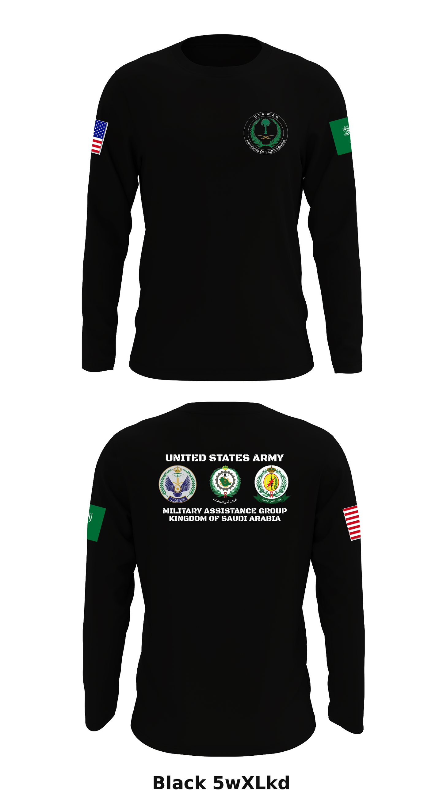 USA-MAG Store 1 Core Men's LS Performance Tee - 5wXLkd