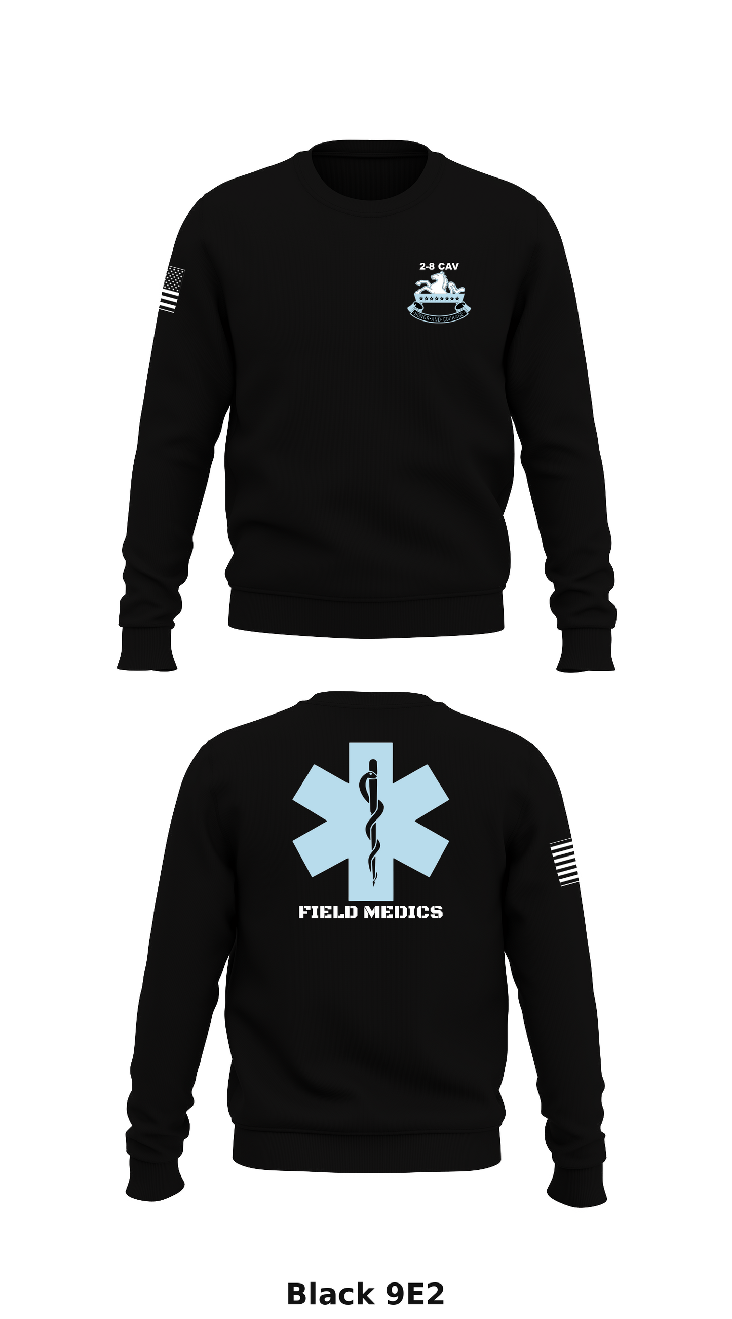 2-8 CAV Store 2 Core Men's Crewneck Performance Sweatshirt - 900