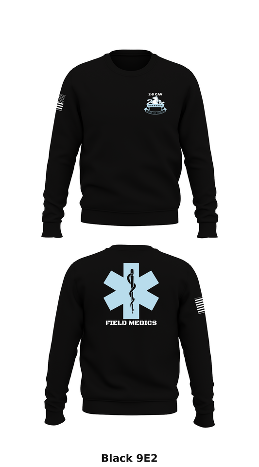 2-8 CAV Store 2 Core Men's Crewneck Performance Sweatshirt - 900
