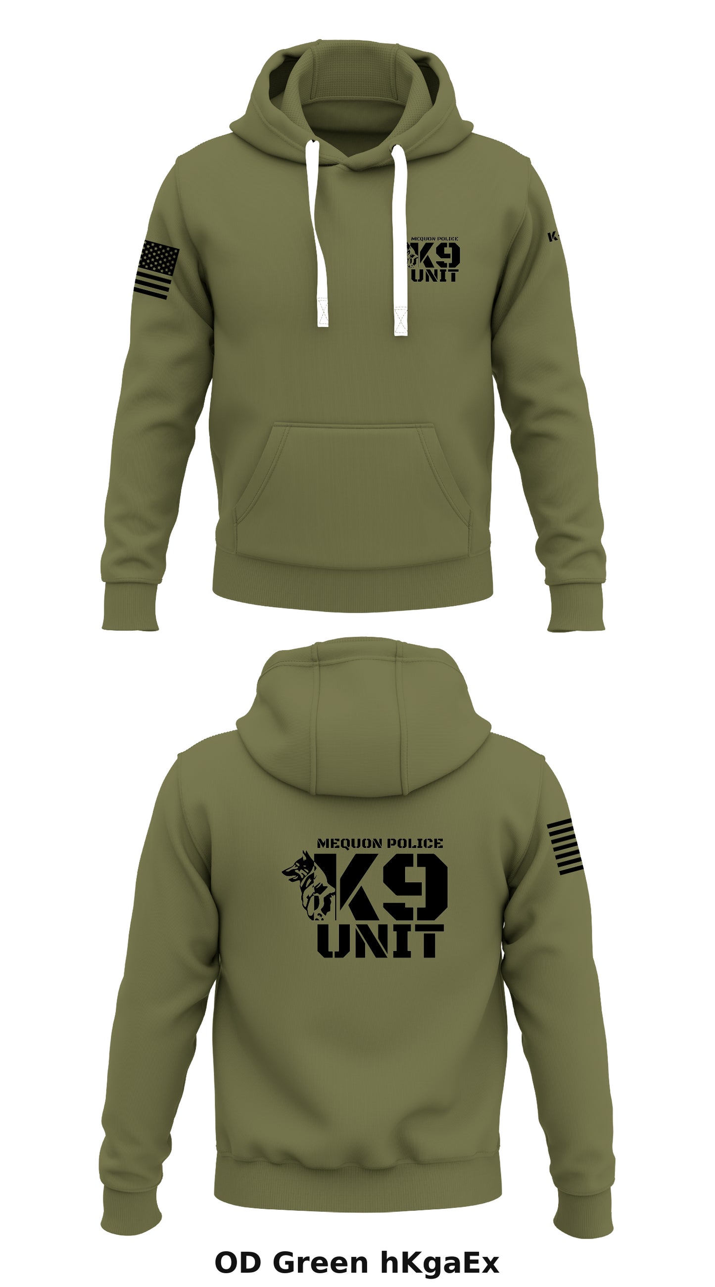 Mequon PD K-9 Store 1  Core Men's Hooded Performance Sweatshirt - hKgaEx