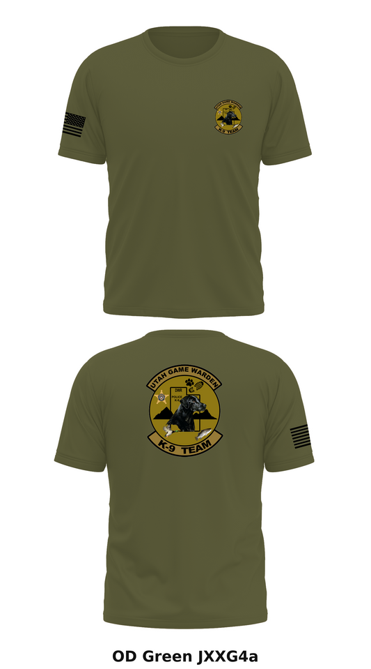 DWR K-9 Unit Store 1 Core Men's SS Performance Tee - JXXG4a