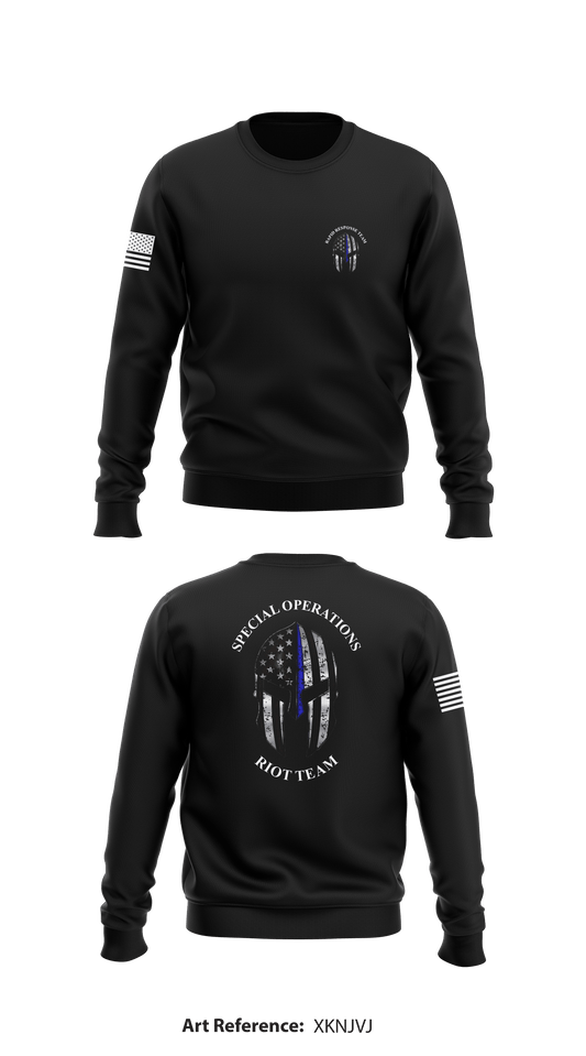 Rapid Response Team Store 1 Core Men's Crewneck Performance Sweatshirt - XkNJVJ