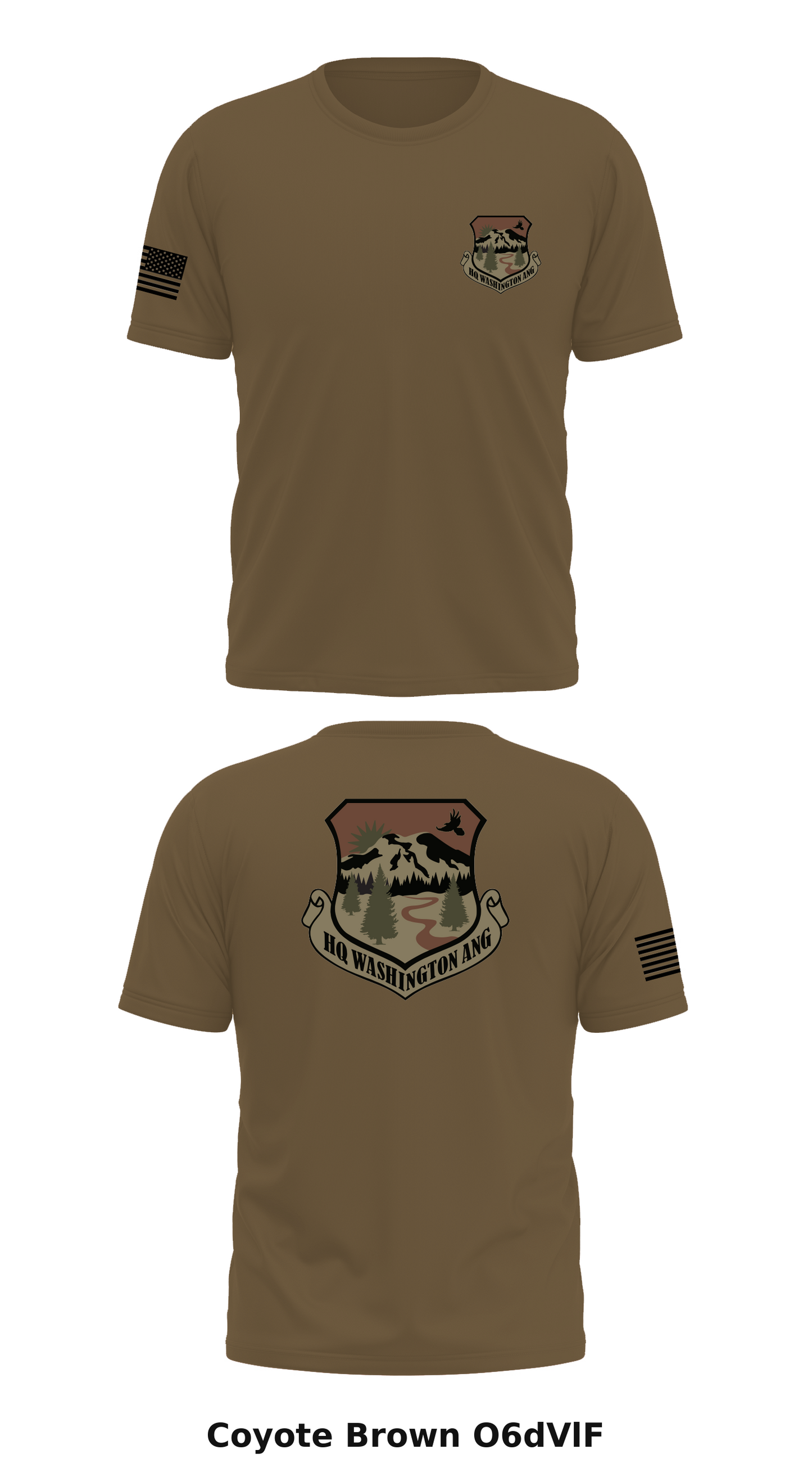 Washington Air National Guard Store 1 Core Men's SS Performance Tee - O6dVlF