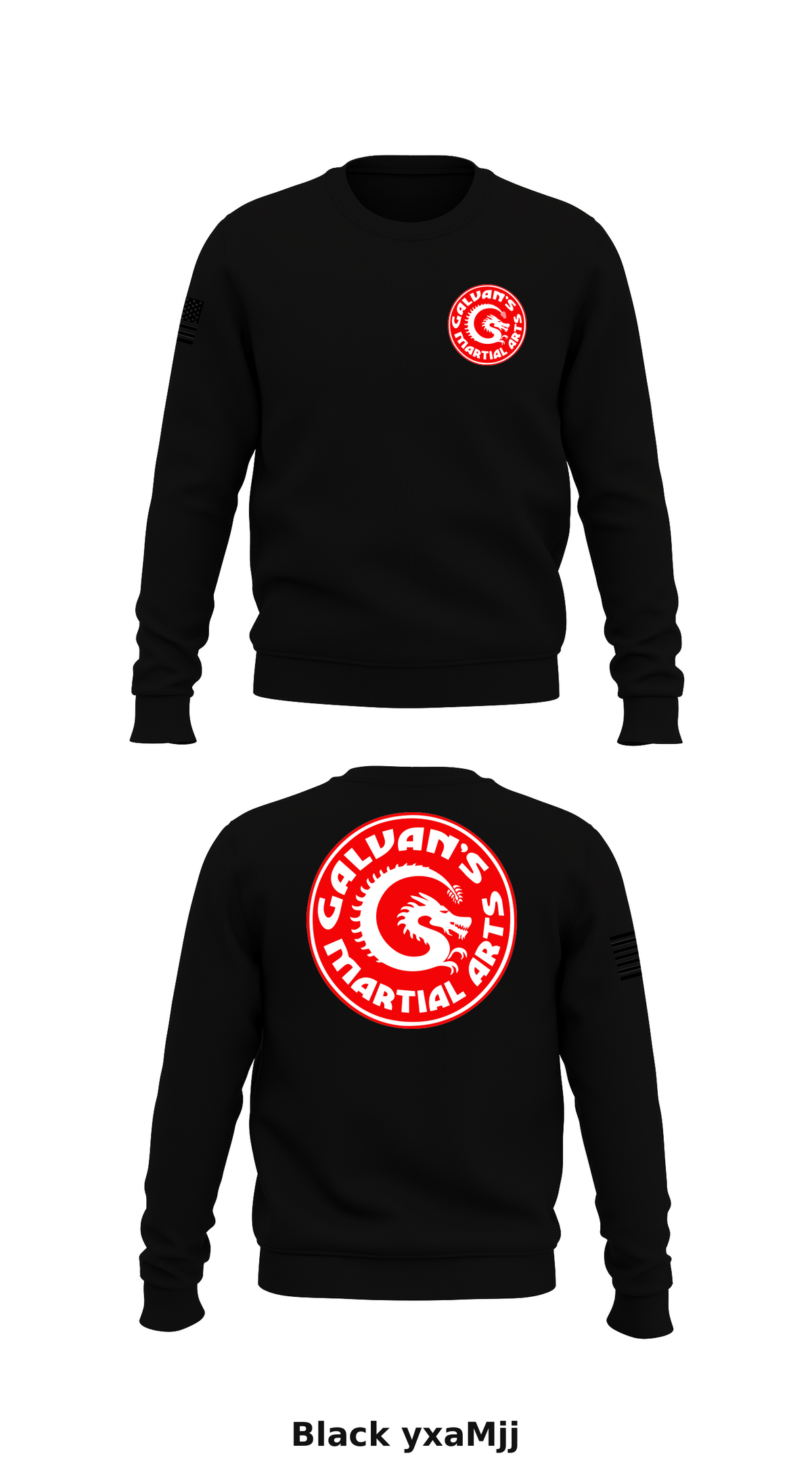 Galvan's Martial Arts  Store 1 Core Men's Crewneck Performance Sweatshirt - yxaMjj