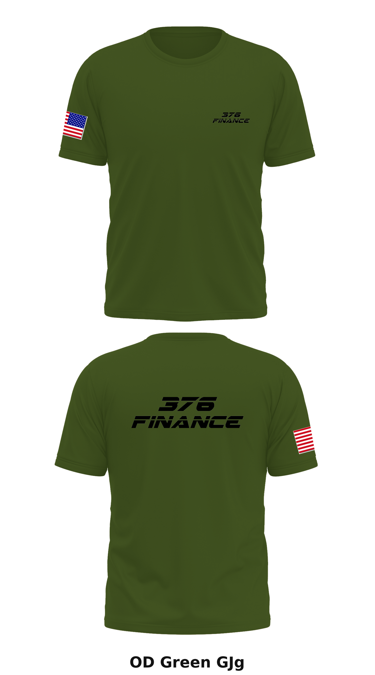 376 finance Store 1 Core Men's SS Performance Tee - GJg