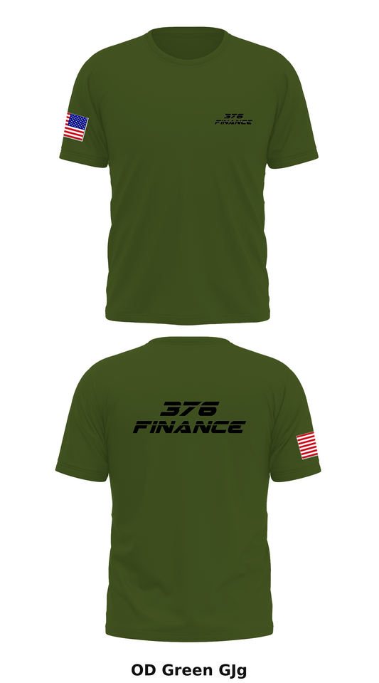 376 finance Store 1 Core Men's SS Performance Tee - GJg