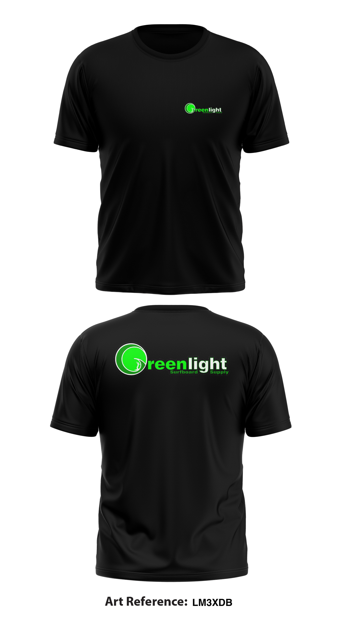 Greenlight Surf Supply Store 1 Core Men's SS Performance Tee - LM3XDB