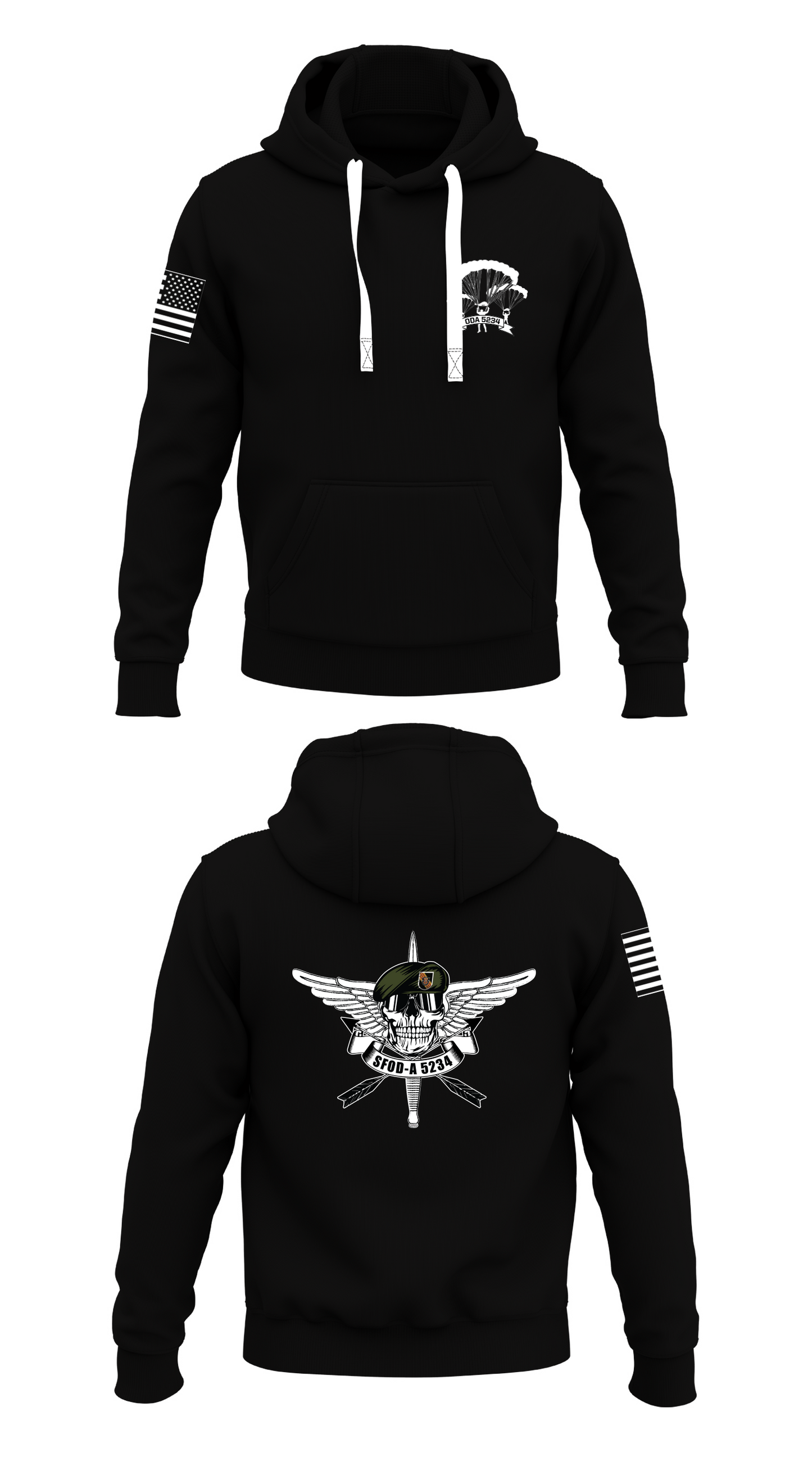 ODA 5234 Store 1  Core Men's Hooded Performance Sweatshirt - q'S