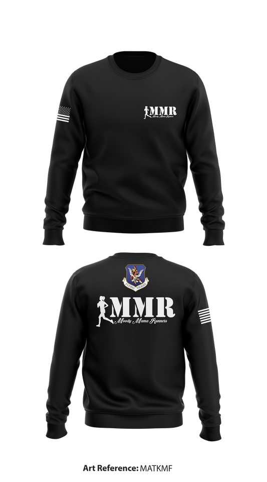 Moody Mama Runners Store 1 Core Men's Crewneck Performance Sweatshirt - mATkMf