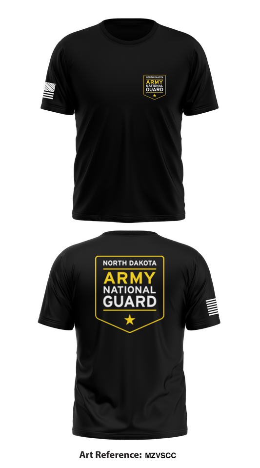 North Dakota Army National Guard Store 1 Core Men's SS Performance Tee - MzvsCC