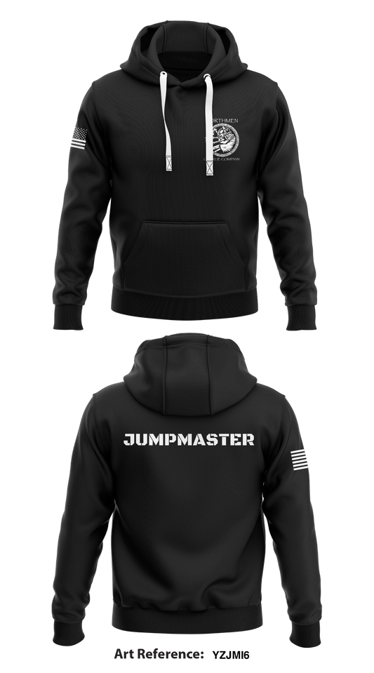 Charlie company, 92nd CA BN Store 1  Core Men's Hooded Performance Sweatshirt - YZjMi6