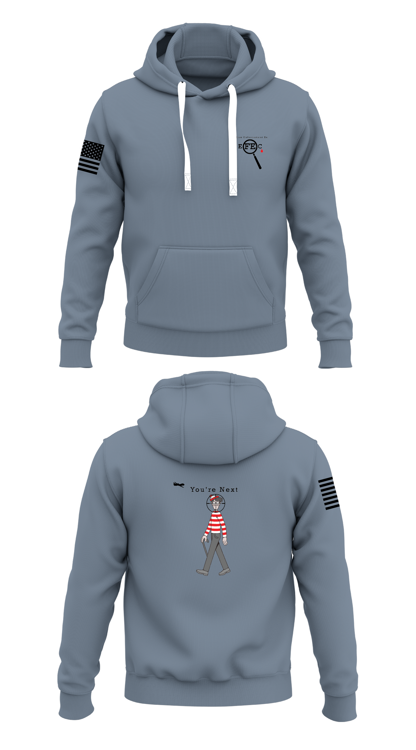 2d Law Enforcement Battalion Store 1  Core Men's Hooded Performance Sweatshirt - 48230119914