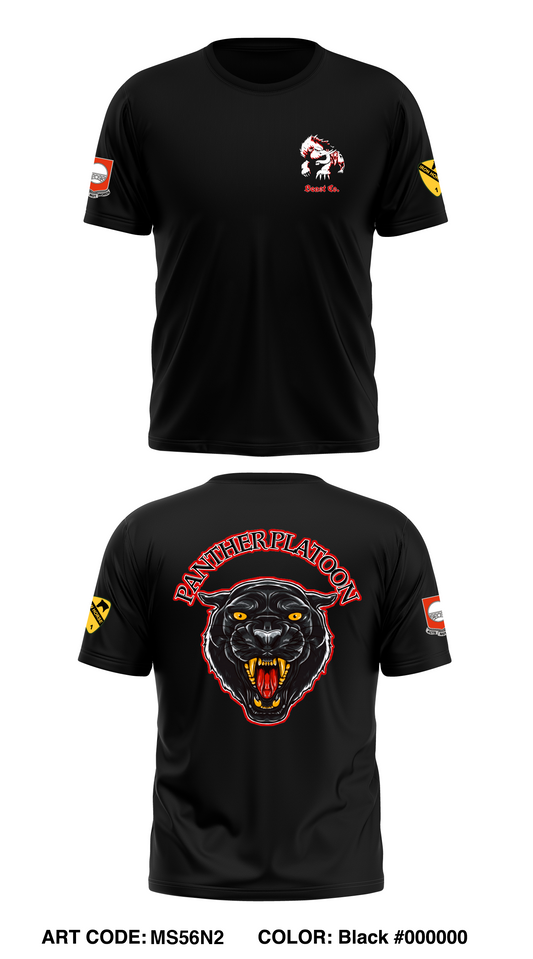 91st BEB, B Co, Panther Platoon Store 1 Core Men's SS Performance Tee - MS56N2