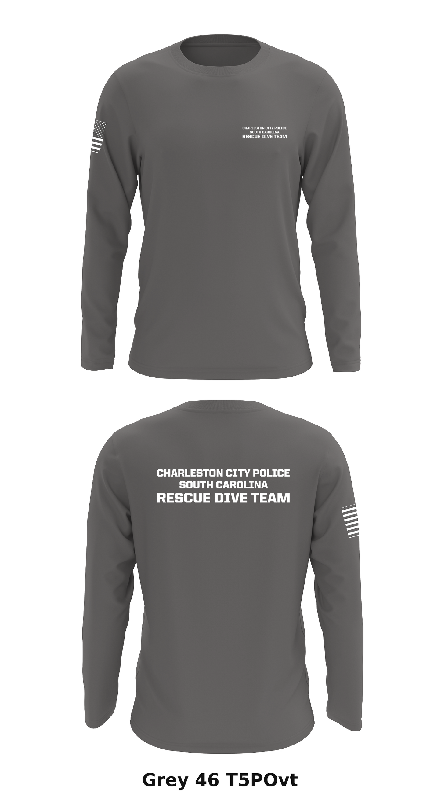 Rescue Dive Team Store 1 Core Men's LS Performance Tee - T5POvt
