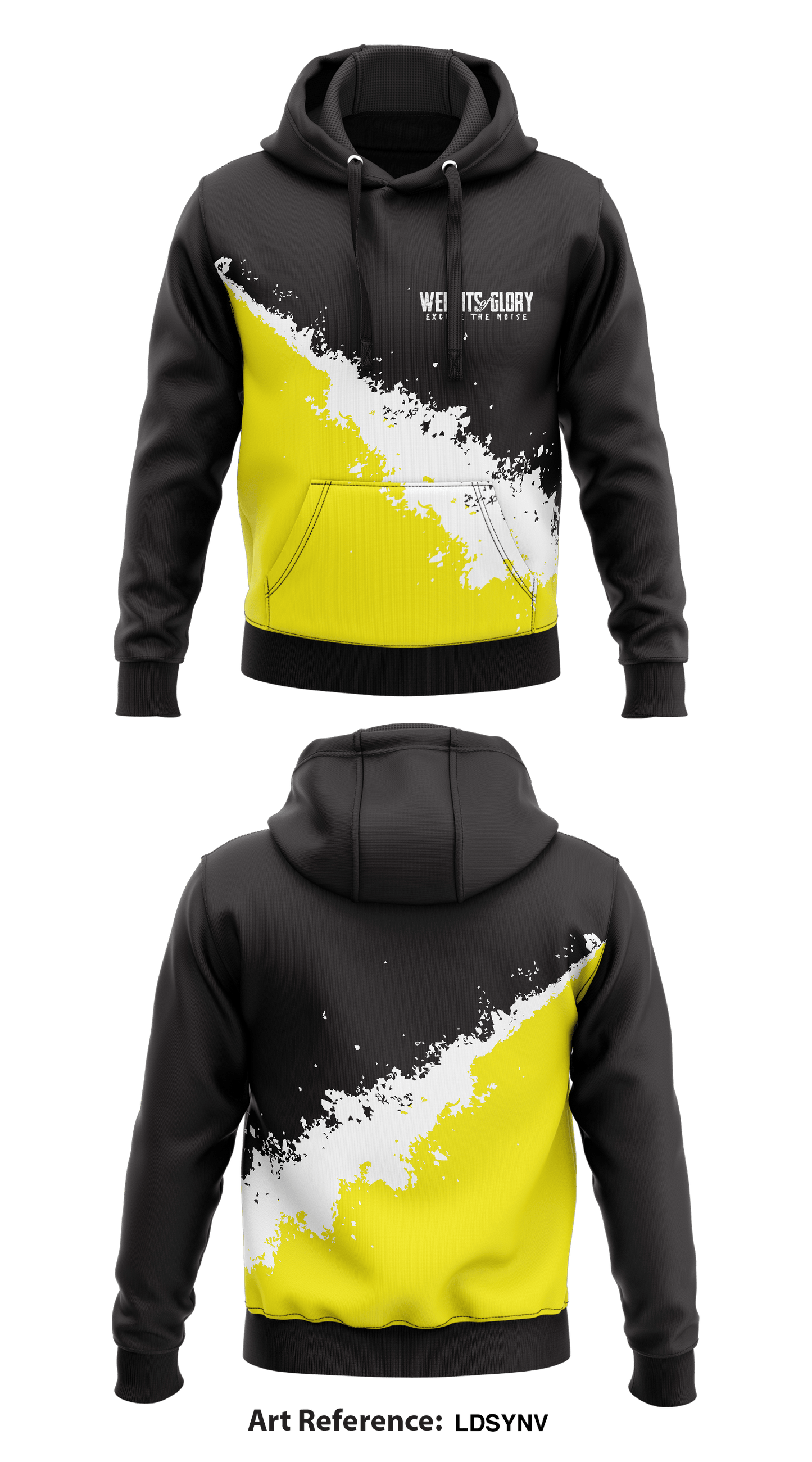 Weights of Glory Store 1  Core Men's Hooded Performance Sweatshirt - LDsYNV