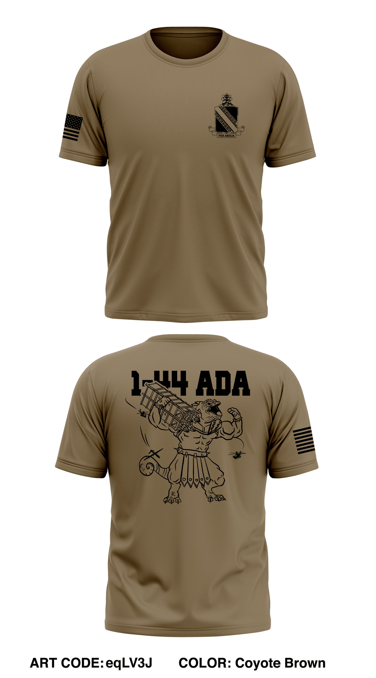 1-44 ADA Store 1 Core Men's SS Performance Tee - eqLV3J