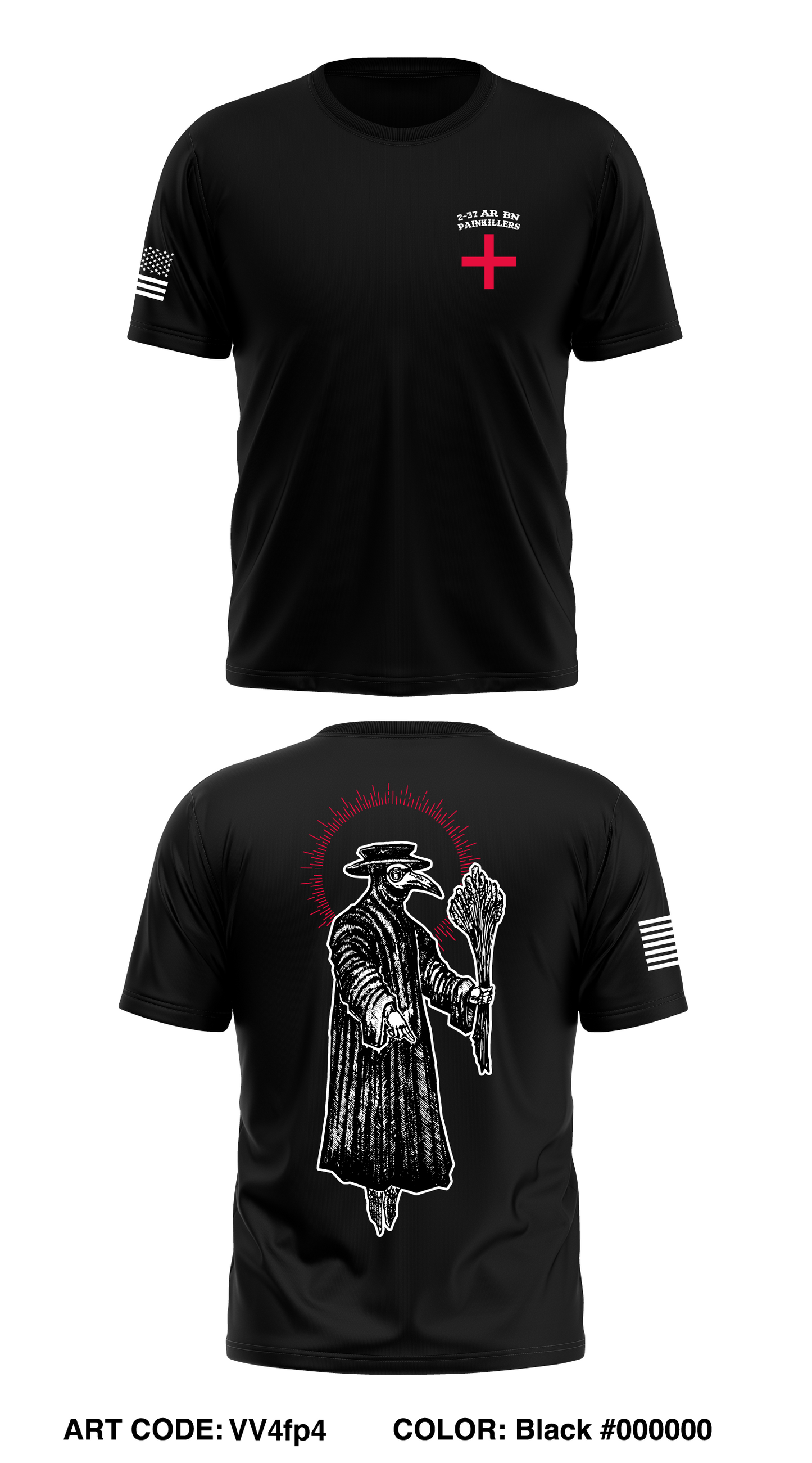 Medic Platoon, HHC, 2-37 AR BN, 1-1 AD Store 1 Core Men's SS Performance Tee - VV4fp4