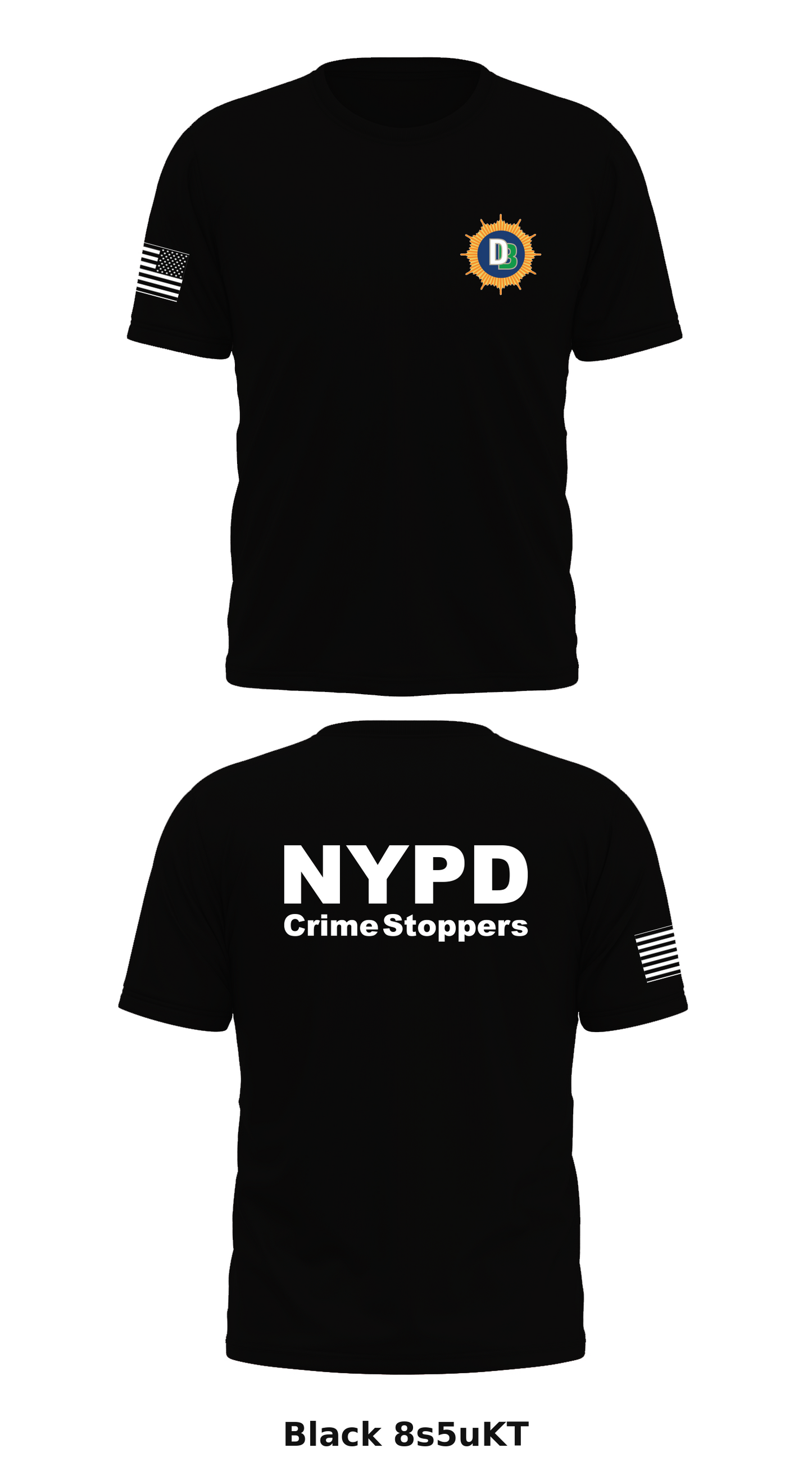 NYPDCrimeStoppers Store 1 Core Men's SS Performance Tee - 8s5uKT