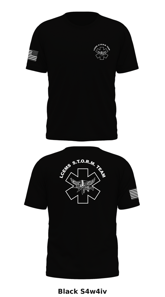 Lawrence County EMS STORM Team Store 1 Core Men's SS Performance Tee - S4w4iv