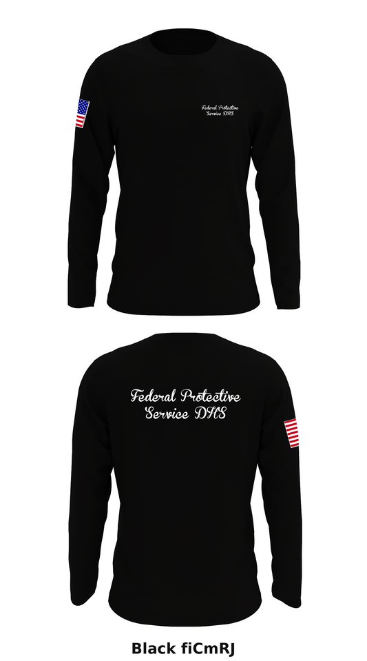 Federal Protective Service DHS Store 1 Core Men's LS Performance Tee - fiCmRJ