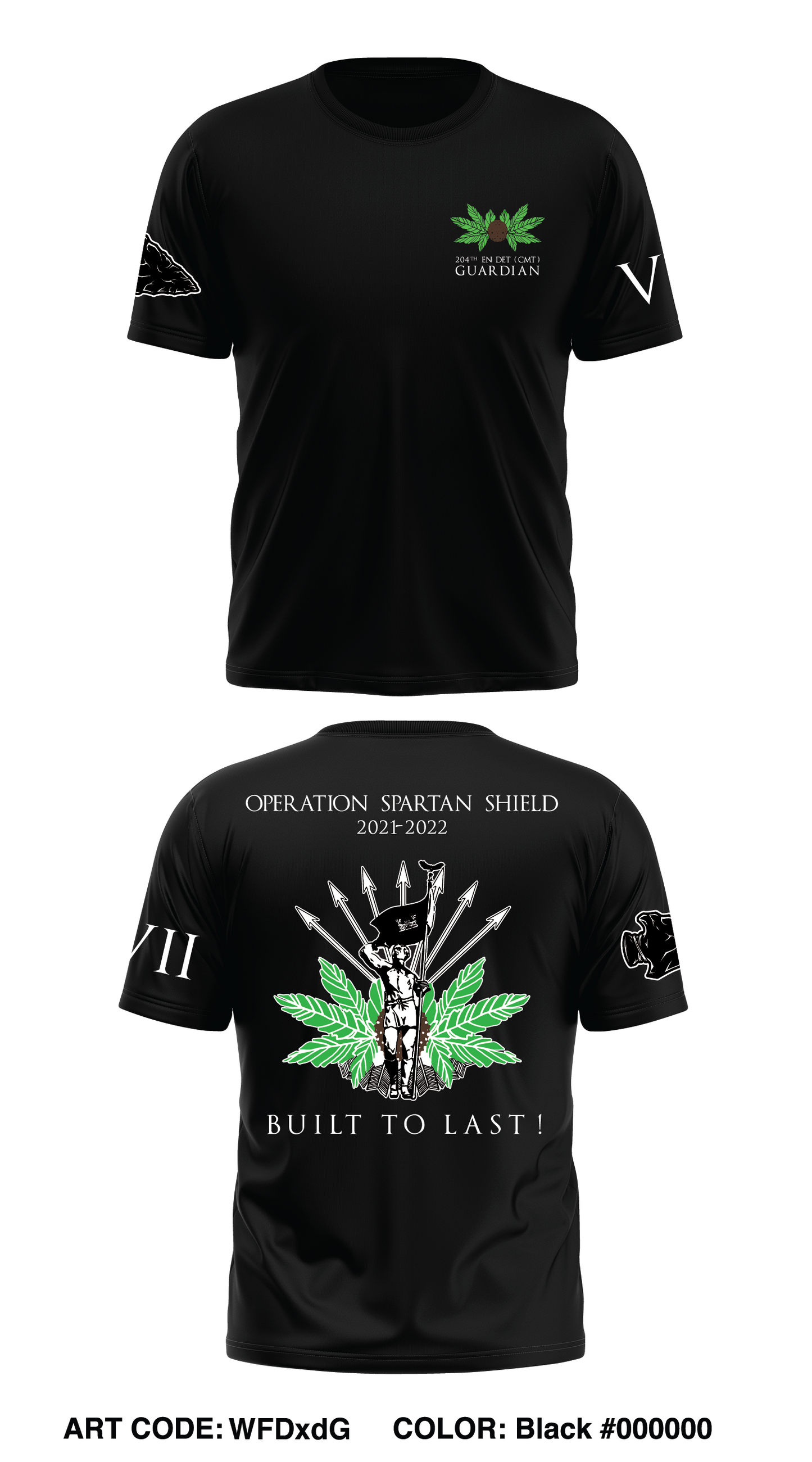 204th EN DET Store 1 Core Men's SS Performance Tee - WFDxdG