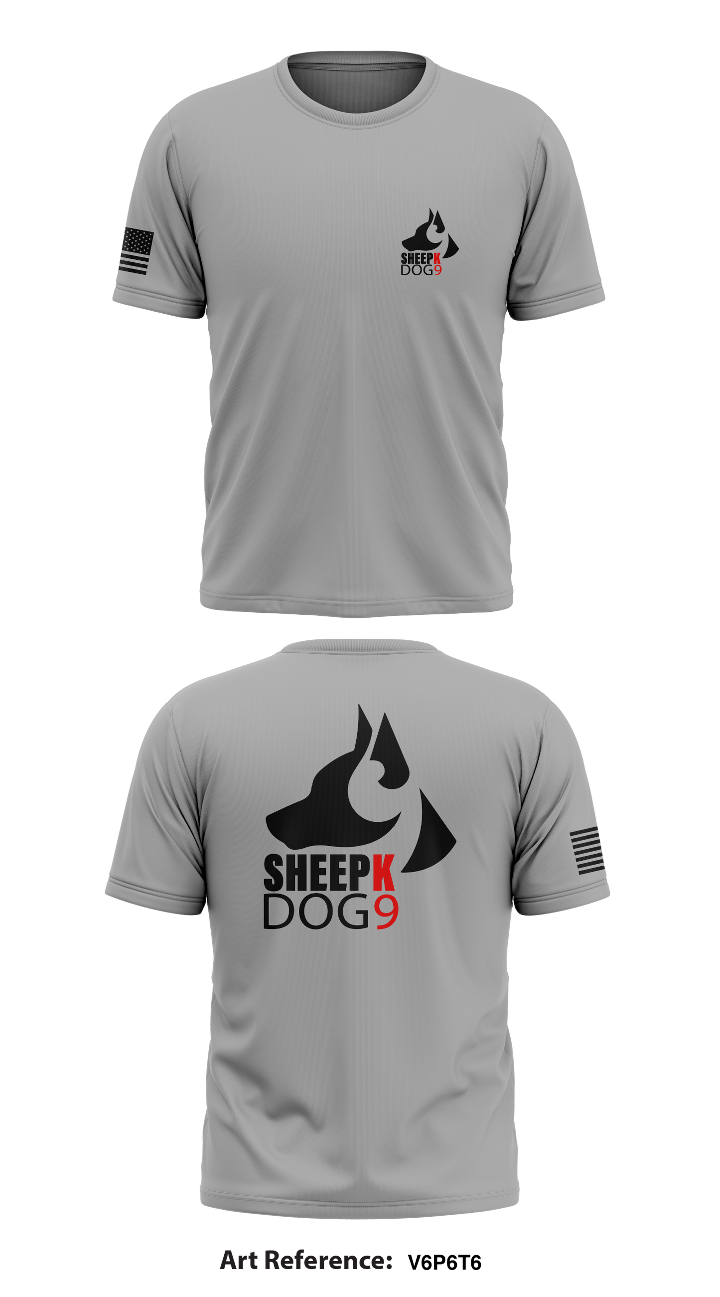 K9 UNIT Store 1 Core Men's SS Performance Tee - V6p6t6