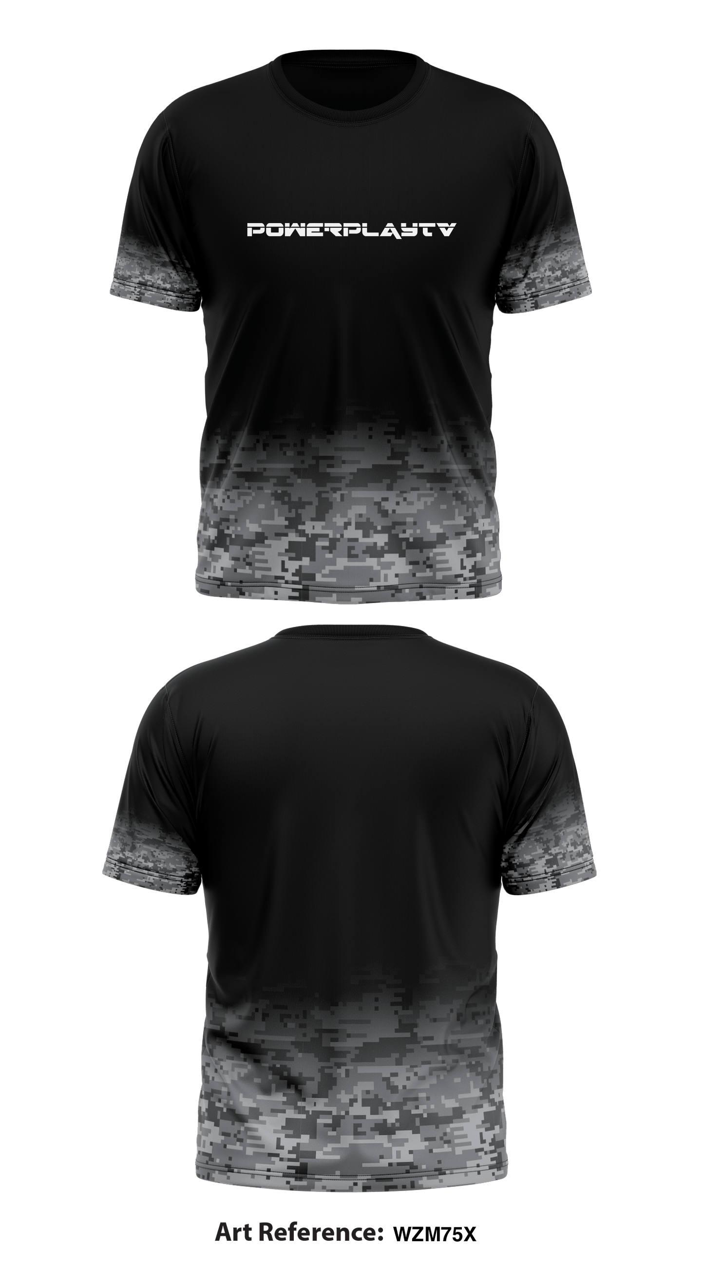 POWERPLAYTV Store 1 Core Men's SS Performance Tee - Wzm75X