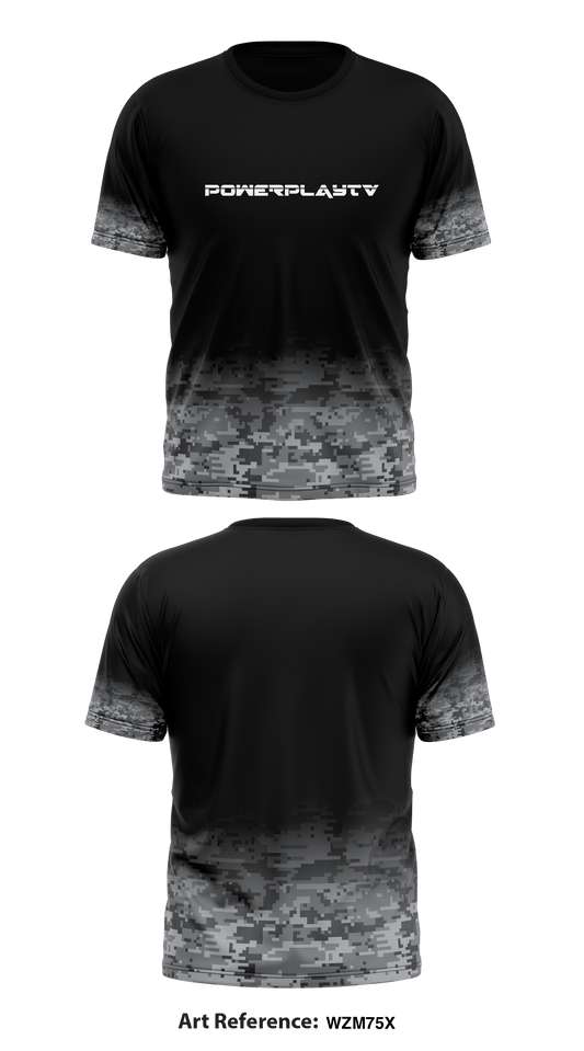 POWERPLAYTV Store 1 Core Men's SS Performance Tee - Wzm75X