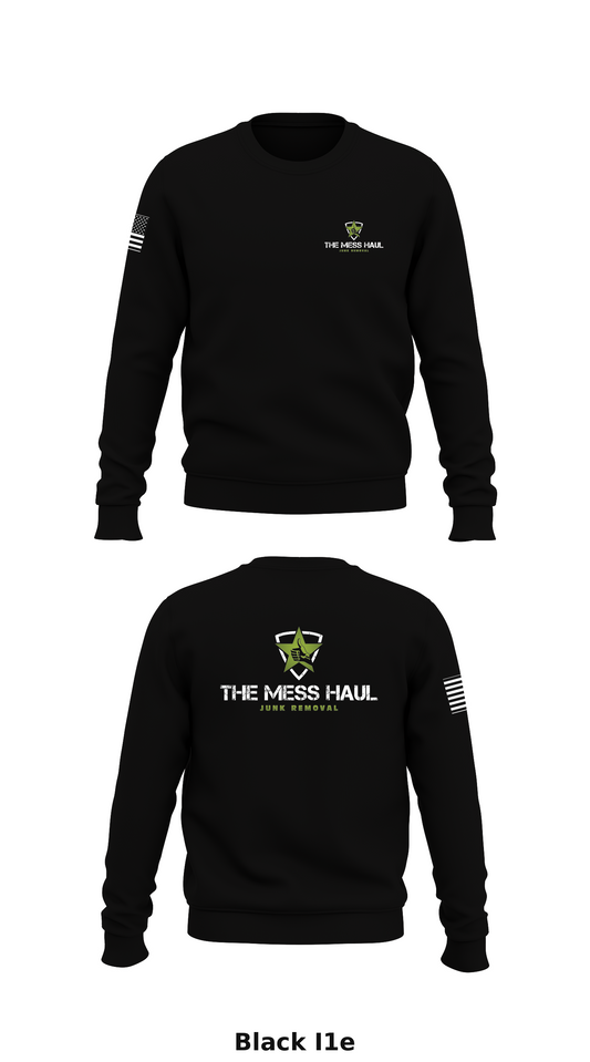 Mess Haul Store 1 Core Men's Crewneck Performance Sweatshirt - I1e