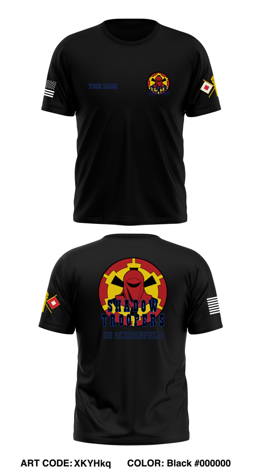 2nd PLT, E Co, 551 BN, 15th SIG BG Store 1 Core Men's SS Performance Tee - XKYHkq