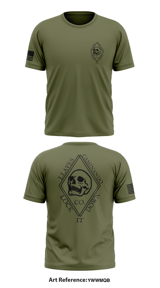 Lock It Down Co. Store 1 Core Men's SS Performance Tee - YWwmqB