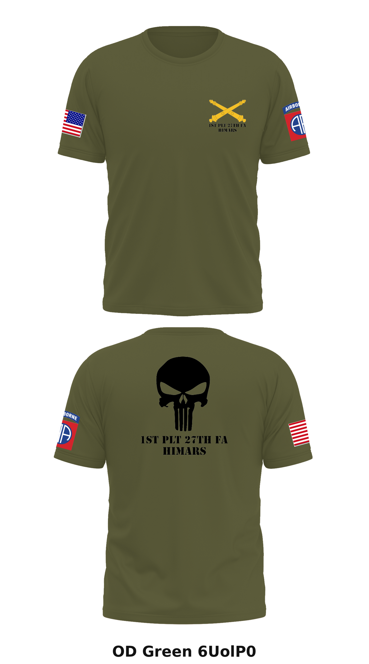 1st Plt 27th FA HIMARS  Store 1 Core Men's SS Performance Tee - 6UolP0