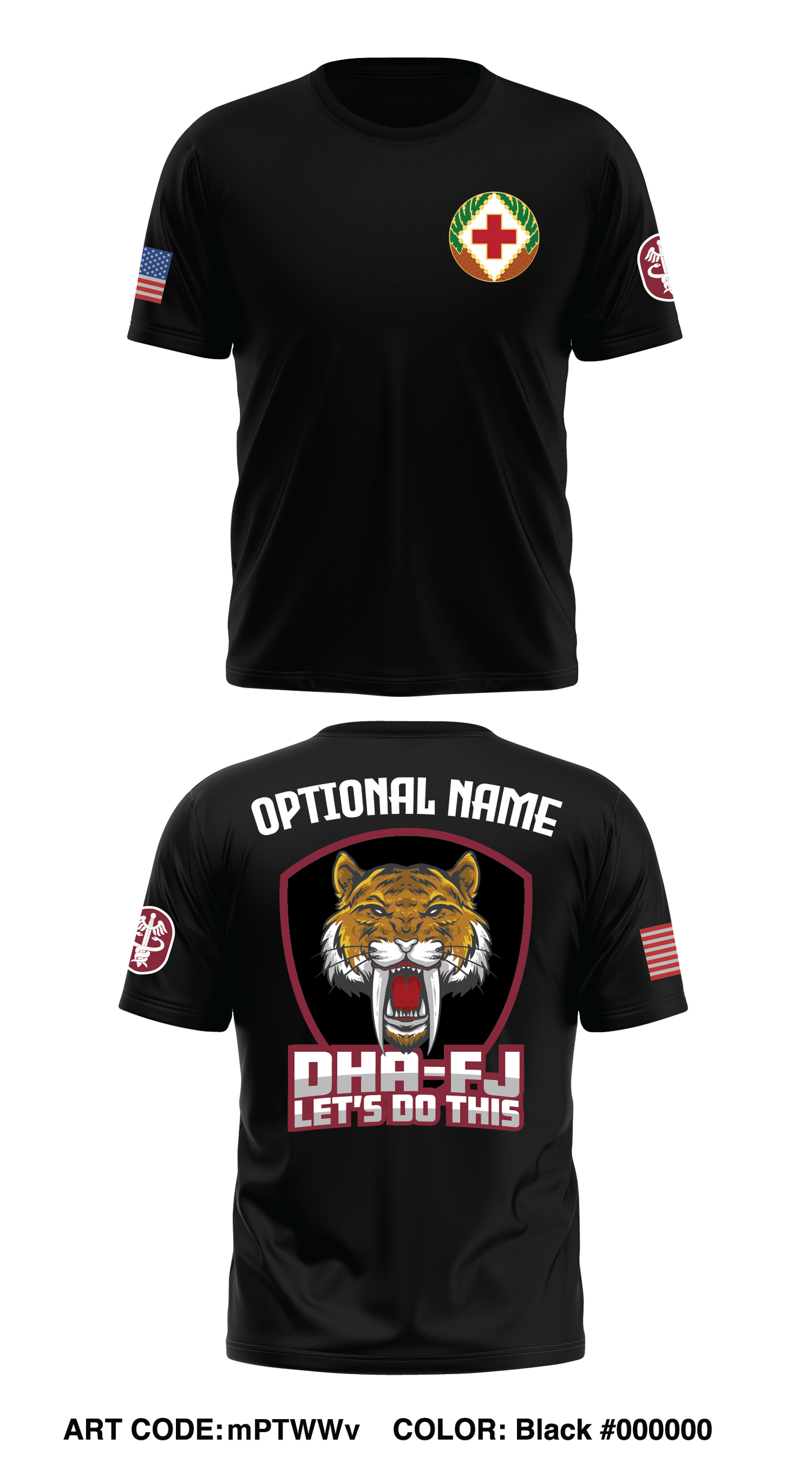 DHA-FJ Store 1 Core Men's SS Performance Tee - mPTWWv