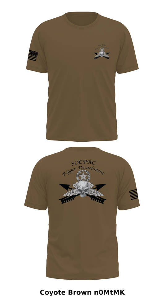 SOCPAC Rigger Detachment Store 1 Core Men's SS Performance Tee - n0MtMK
