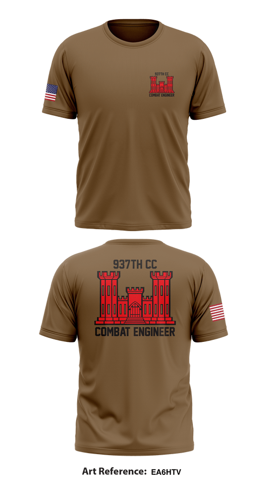 937th CC Store 1 Core Men's SS Performance Tee - ea6HtV