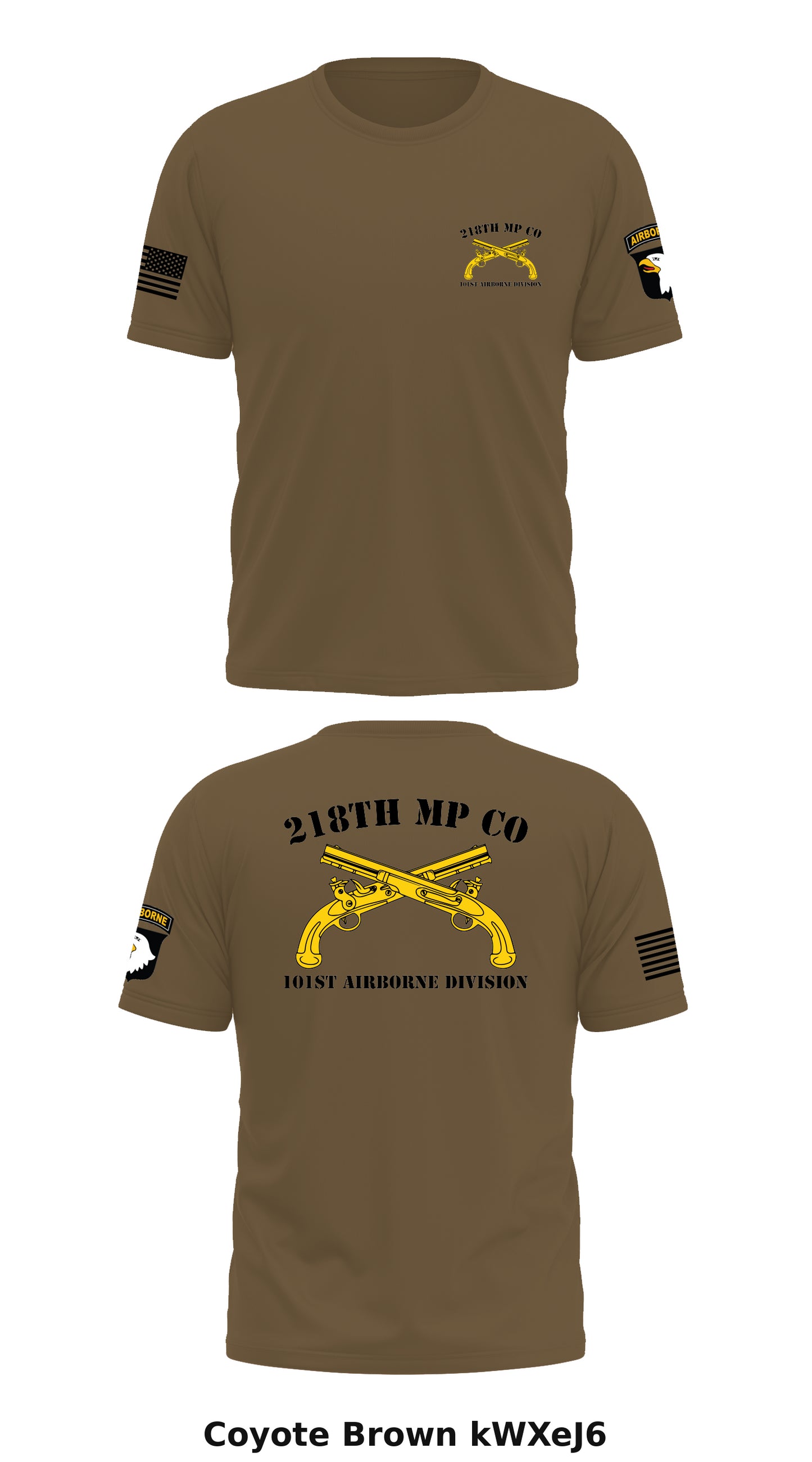 218th MP Co Store 1 Core Men's SS Performance Tee - kWXeJ6